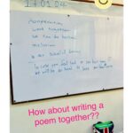 Collaborative poem and song